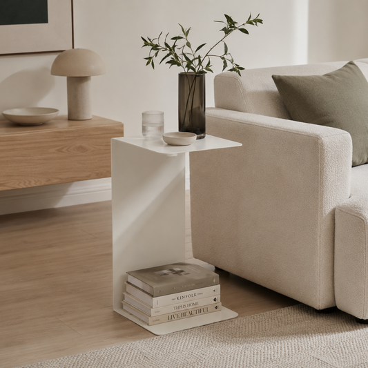 Rectangular Steel Side Table
