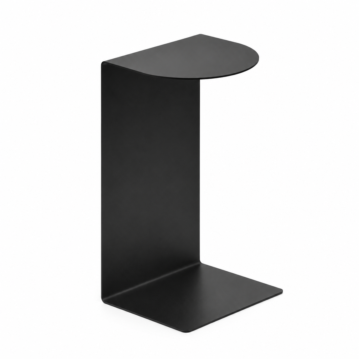 Oval Steel Side Table