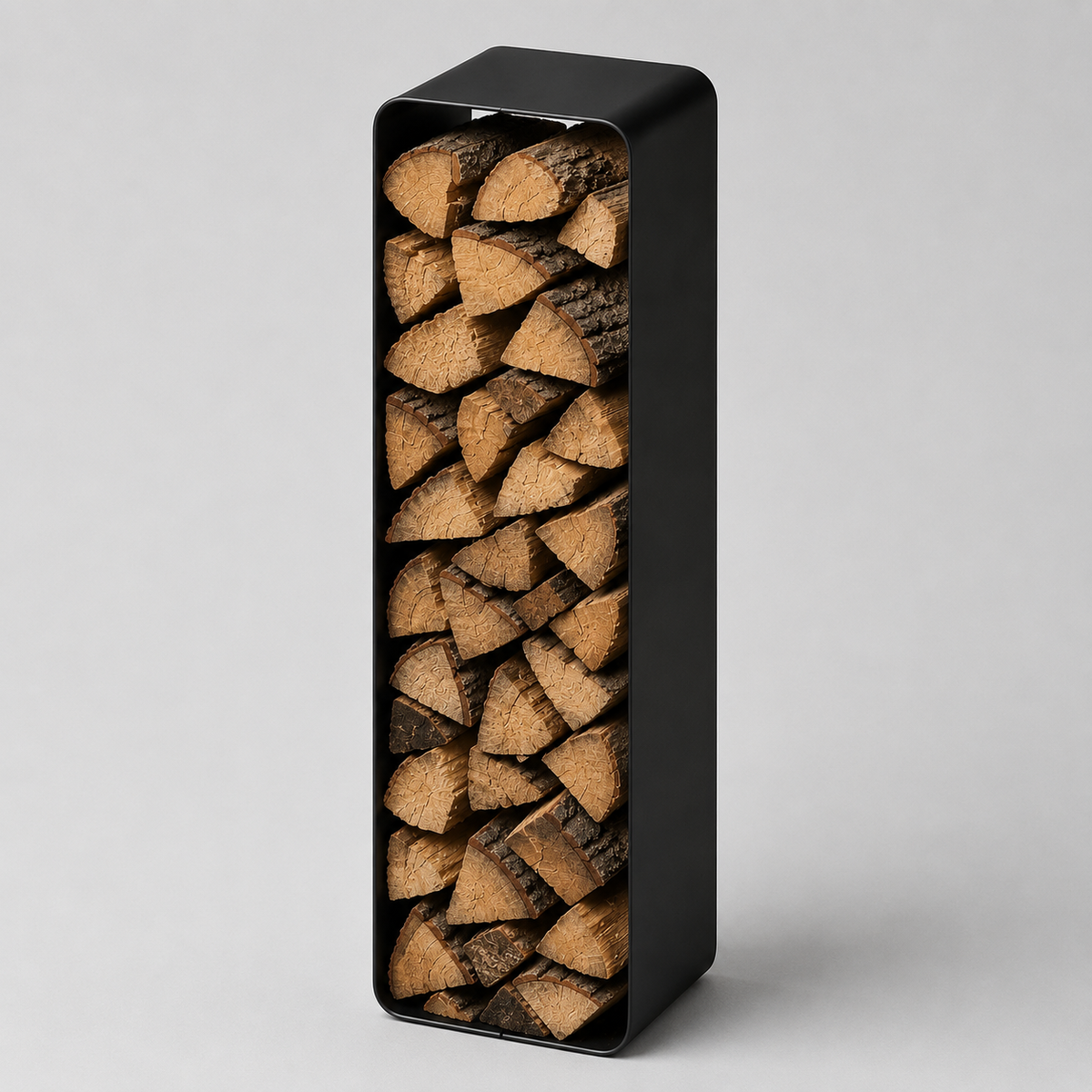 Rectangular Steel Wood Holder