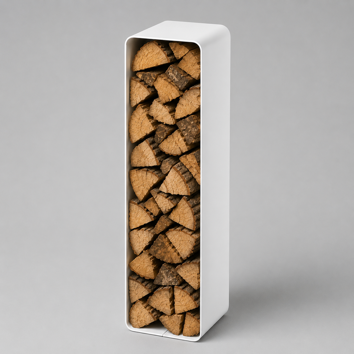 Rectangular Steel Wood Holder