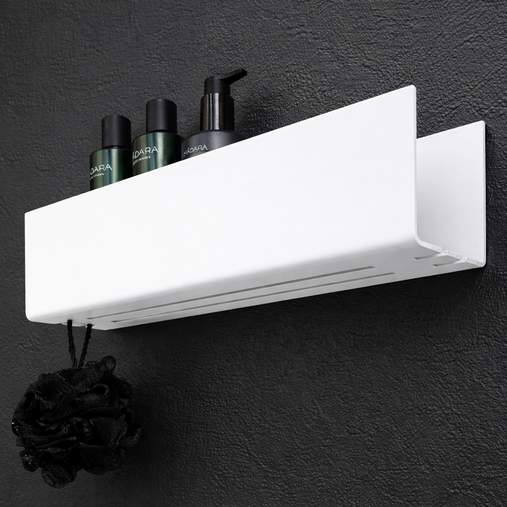 Eclipse Steel Shower shelf
