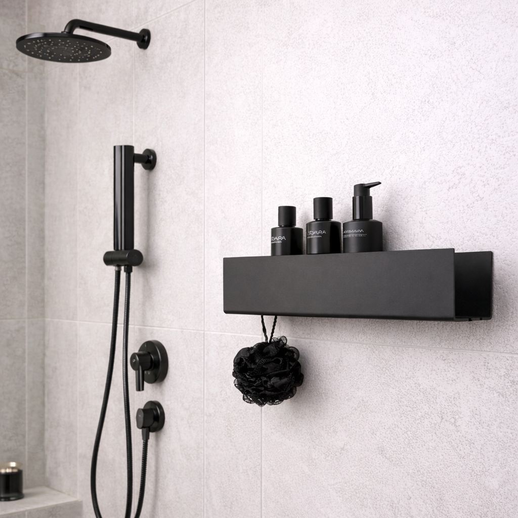 Eclipse Steel Shower shelf