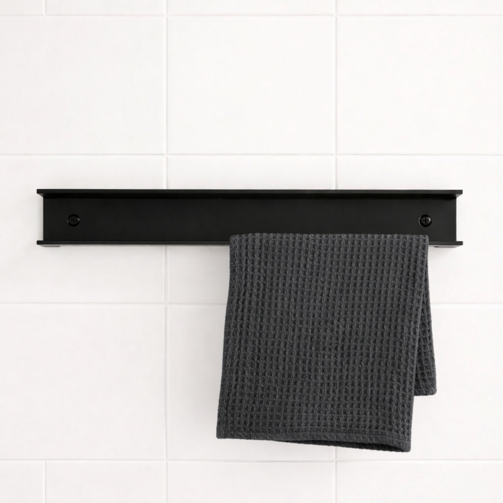 Linear Steel Towel Holder